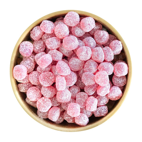 Lolli and Pops Bulk Sweedie Sour Cherry Gummy Buttons