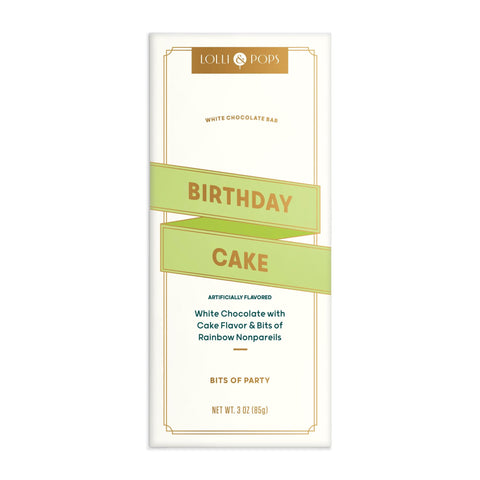 Lolli and Pops L&P Collection Birthday Cake Signature Bar