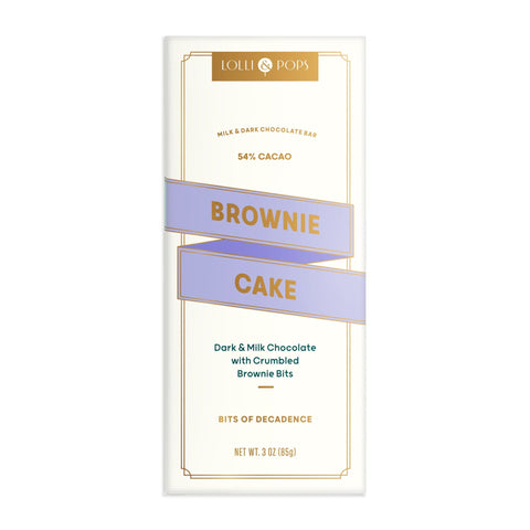 Lolli and Pops L&P Collection Brownie Cake Signature Bar
