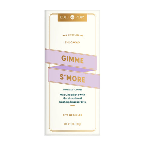 Lolli and Pops L&P Collection Gimme S'more Signature Bar