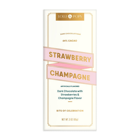 Lolli and Pops L&P Collection Strawberry Champagne Signature Bar